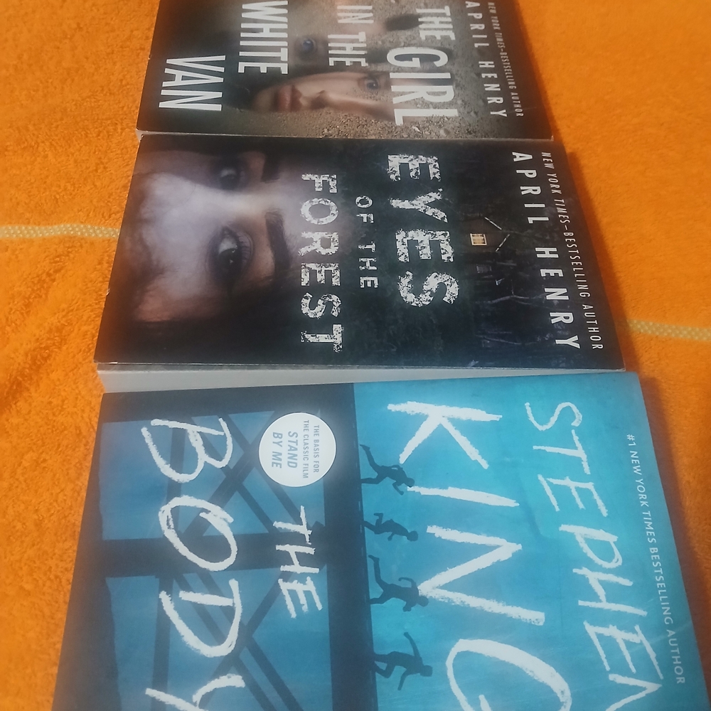 Set of Three Mystery and Thriller Books